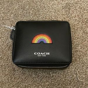 Coach travel jewelry case